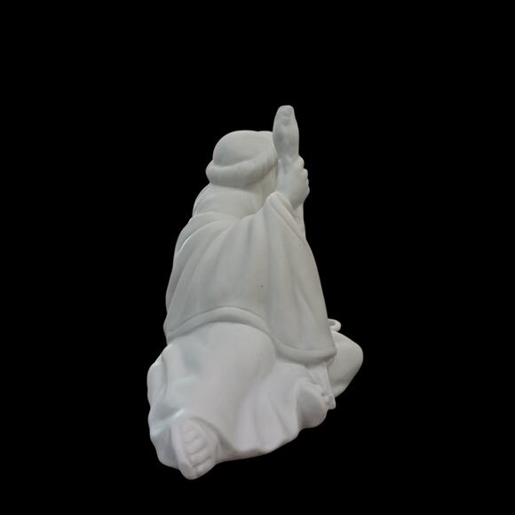 AVON Nativity Collectibles The Poor Man Figurine 1990 With Box White Porcelain - Picture 4 of 8